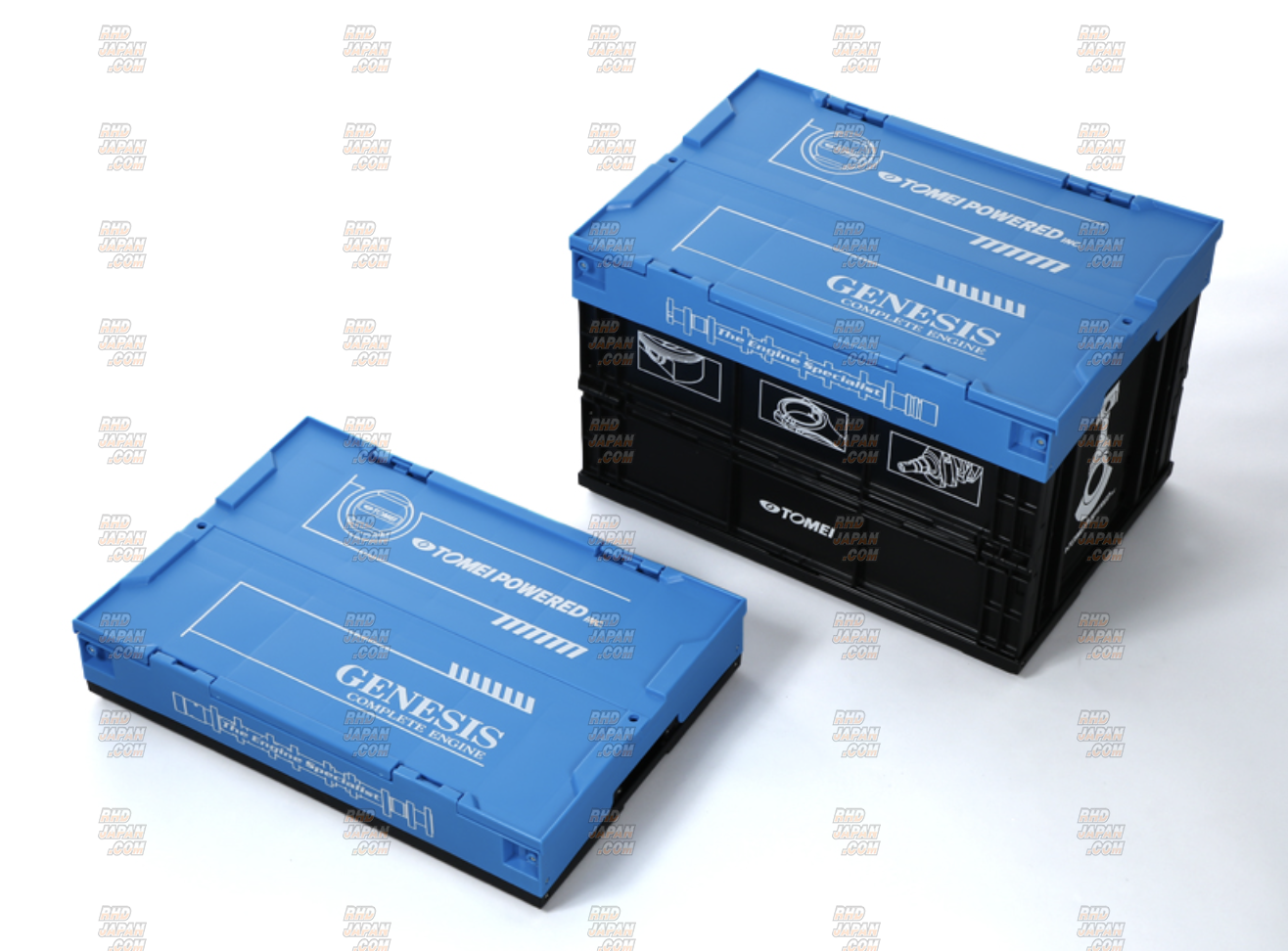 Tomei Foldable Container Box - 50L - RHDJapan